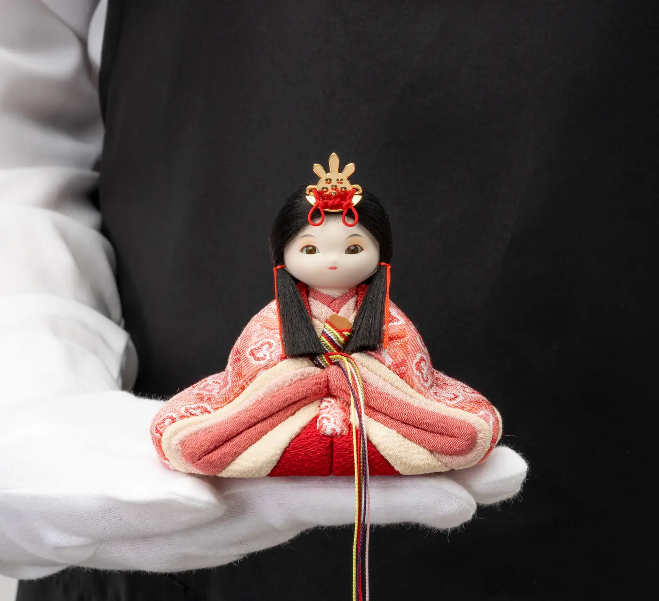 雛人形「さやさや 菱華紋・桜色」｜雛人形の通販 ふらここ