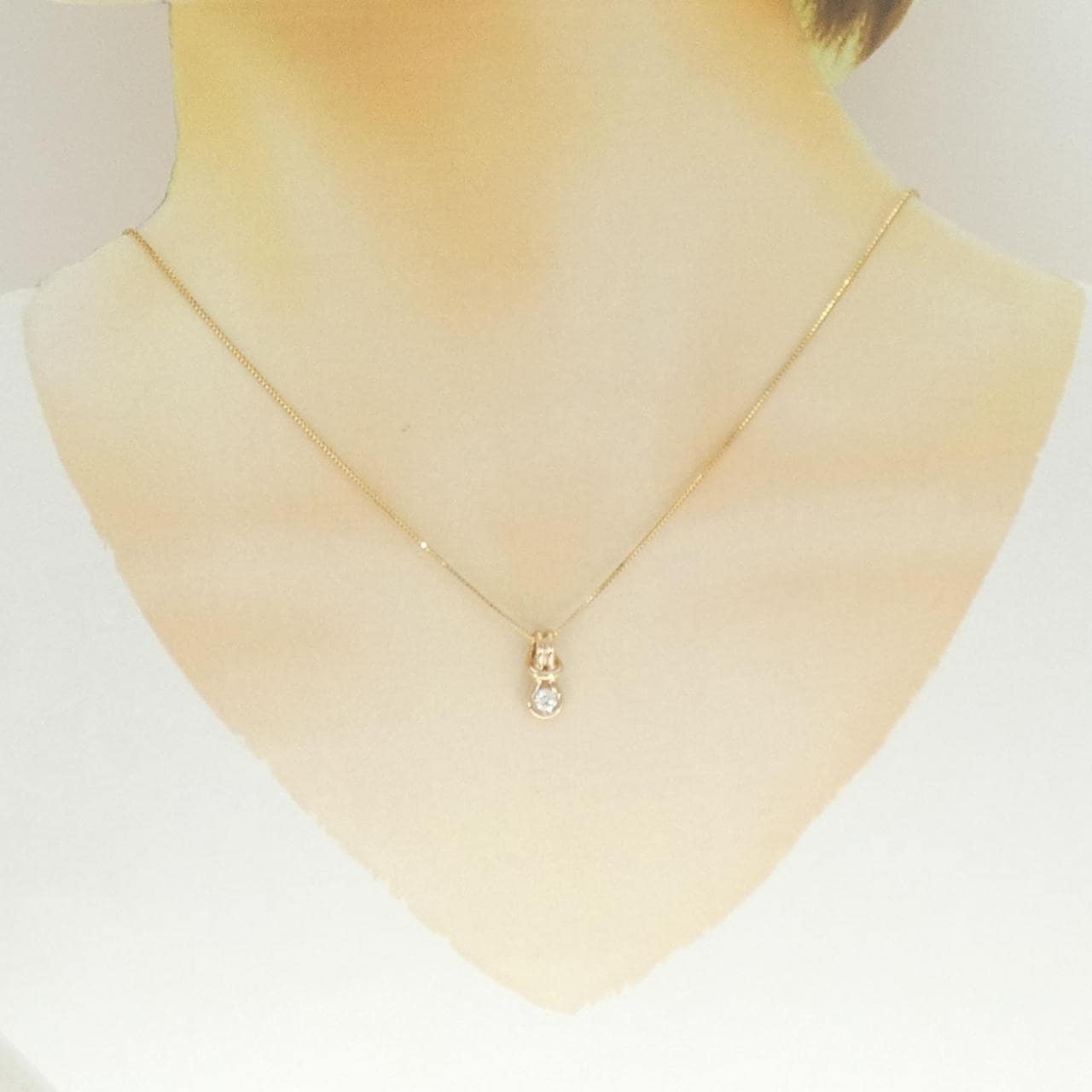コメ兵｜フォーエバー マーク ダイヤモンド ネックレス 0.16CT