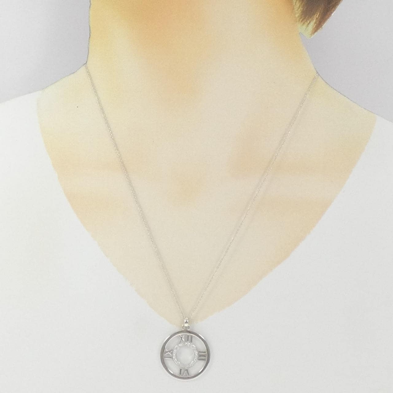 コメ兵｜ティファニー アトラス オープン メダリオン ネックレス