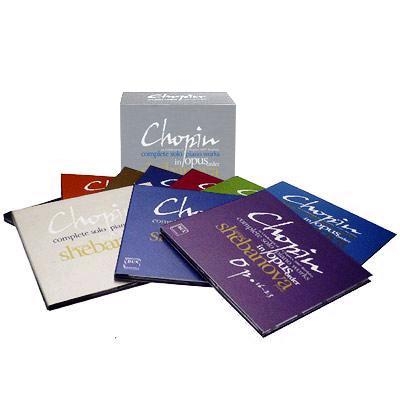 作品番号付ピアノ独奏曲全集 シェバノワ（10CD） : ショパン (1810