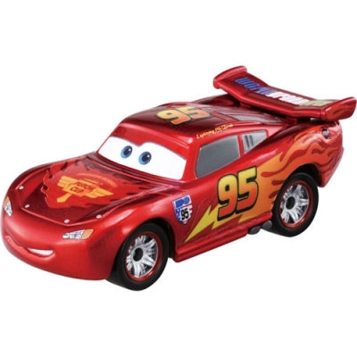 カーズ・トミカ ライトニング・マックィーン (レッドメタリックタイプ
