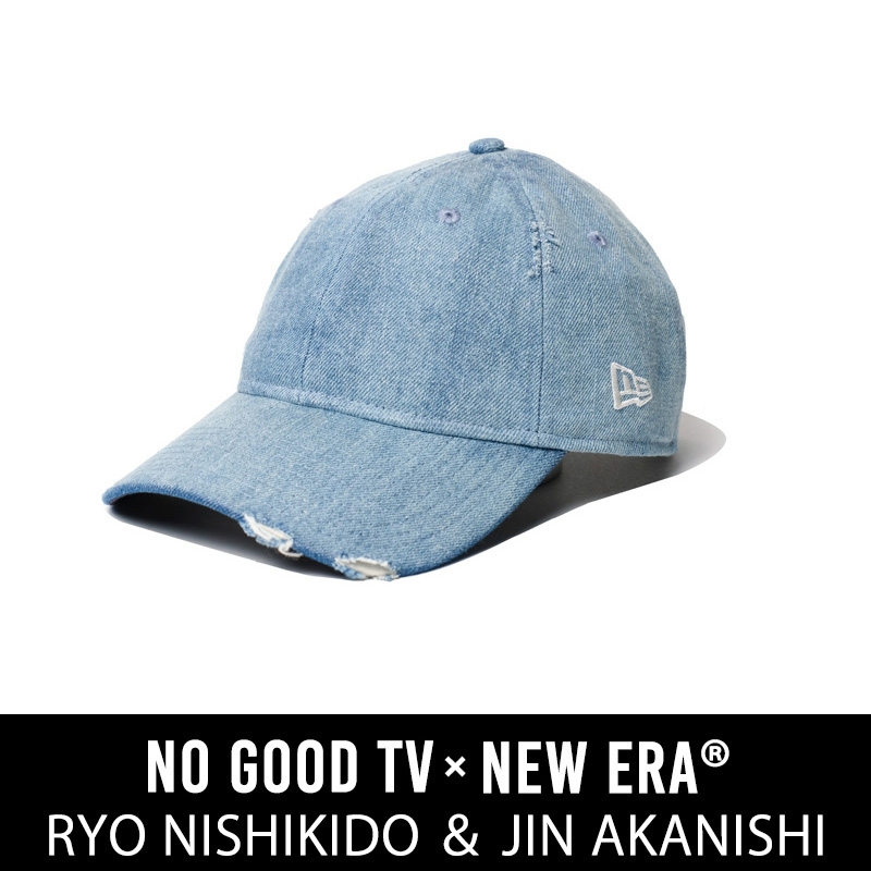 NO GOOD TV × NEWERA オリジナルCAP（Damaged Denim） : N / A (錦戸亮