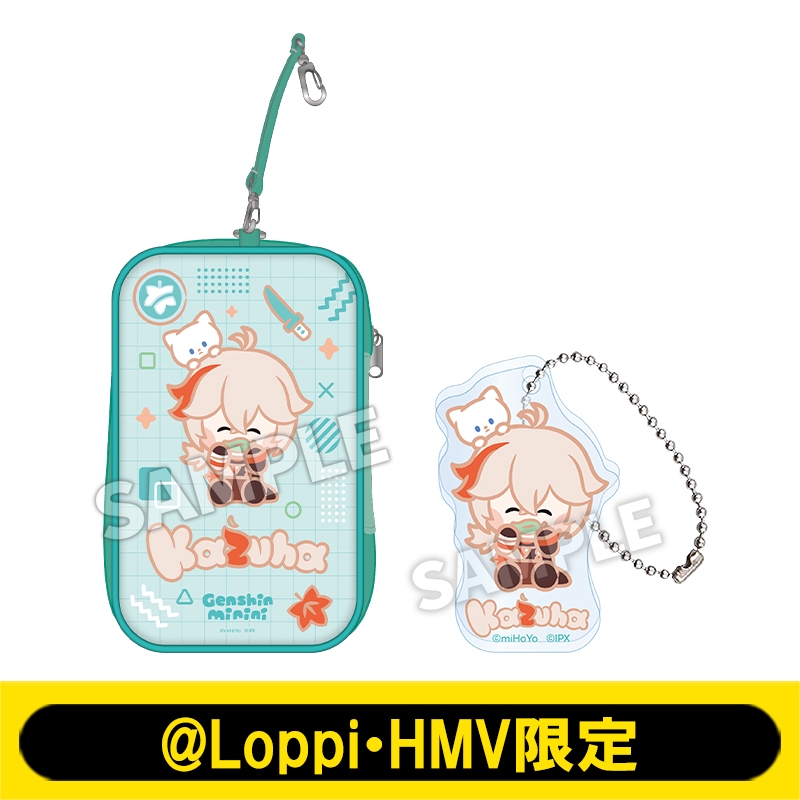 原神minini ポーチ＆アクリルチャームセット（楓原万葉）【@Loppi・HMV