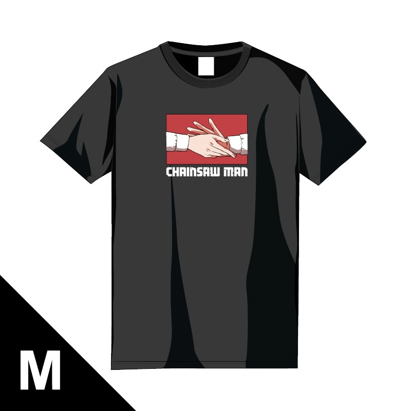 チェンソーマン Tシャツ（マキマ / スクエア）Mサイズ : チェンソー