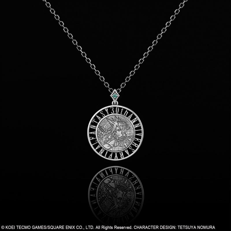 ディシディア ファイナルファンタジー シルバーコインペンダント