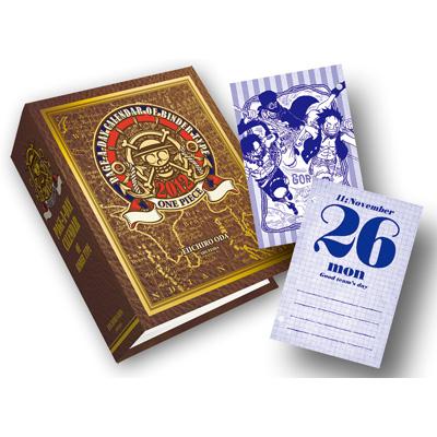 ONE PIECE 日めくりバインダー型カレンダー2012 : 尾田栄一郎