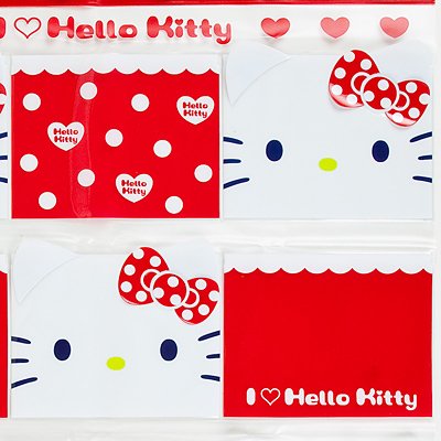 ハローキティ ウォールポケット(アイラブキティR) : サンリオ