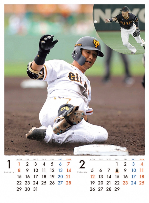 吉川尚輝(読売ジャイアンツ)/ 2024年カレンダー : 吉川尚輝 (野球