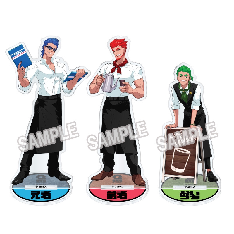 2BRO.アクリルスタンドB＋ジオラマセット【＠Loppi・HMV限定】 : 兄者