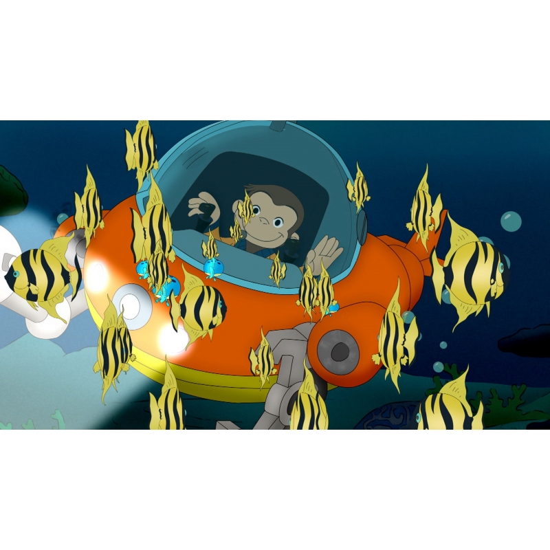 Curious George 80th Anniversary Dvd-Box : Curious George