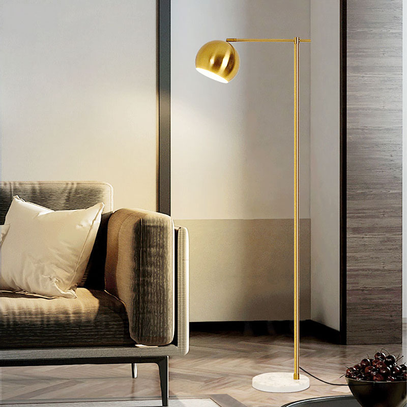 フロアスタンド スタンドライト リビング ダイニング照明 レトロ 金色
