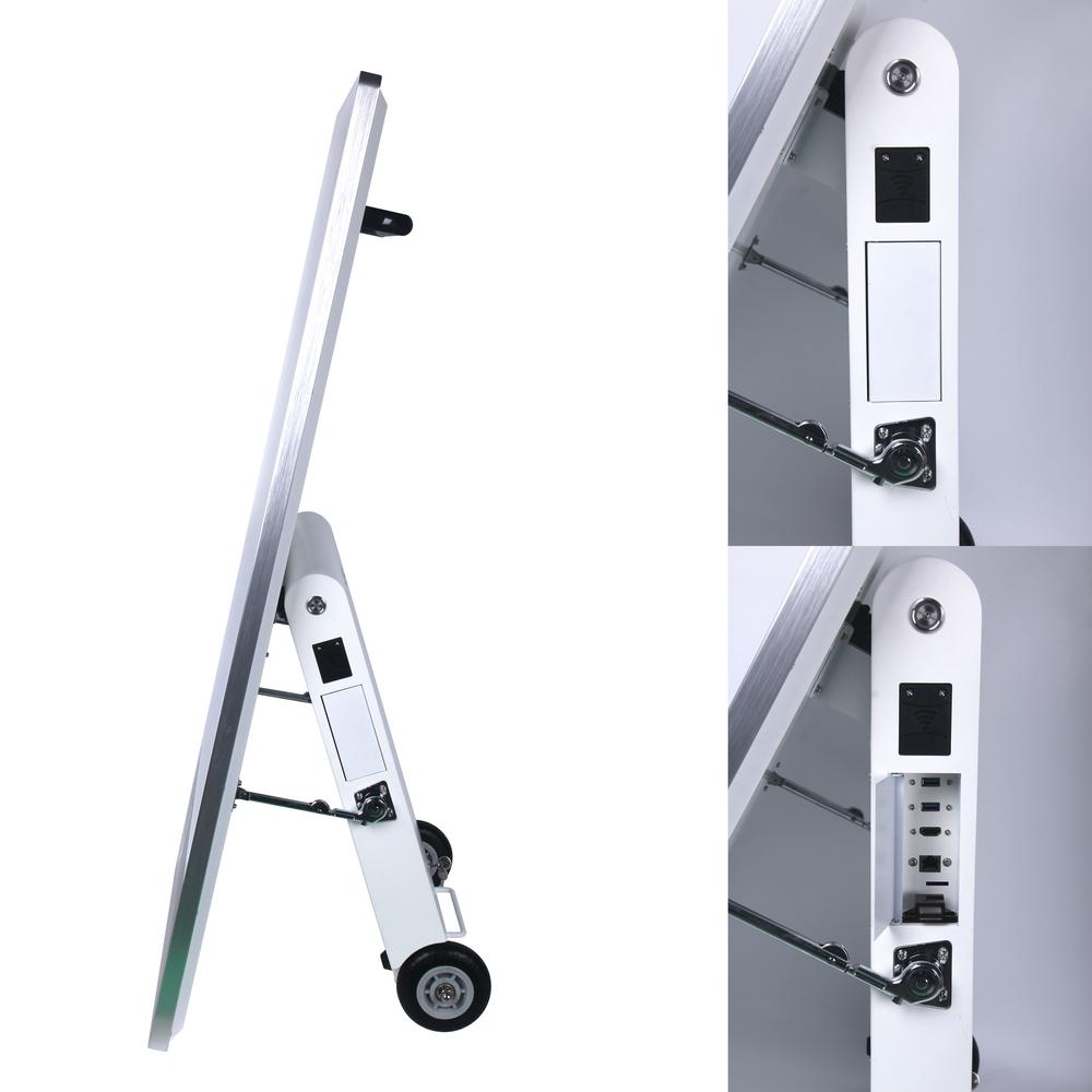 デジタルサイネージ 自立型 電子看板 43inch タッチパネル 防水