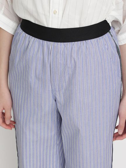 スビンギザブリティッシュストライプパンツ（ストレートパンツ