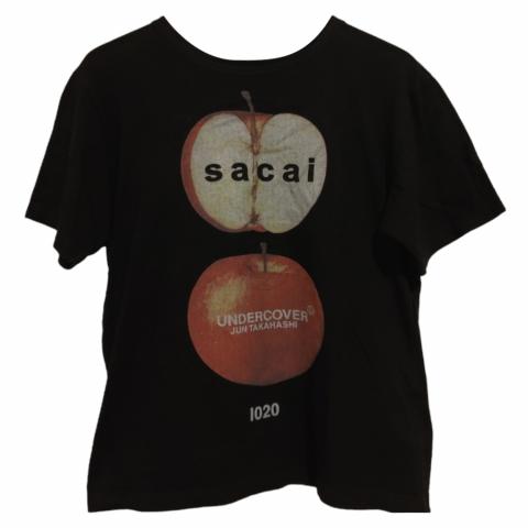 レア sacai UNDERCOVER 限定コラボAPPLE Tシャツ りんご Sell Sacai x