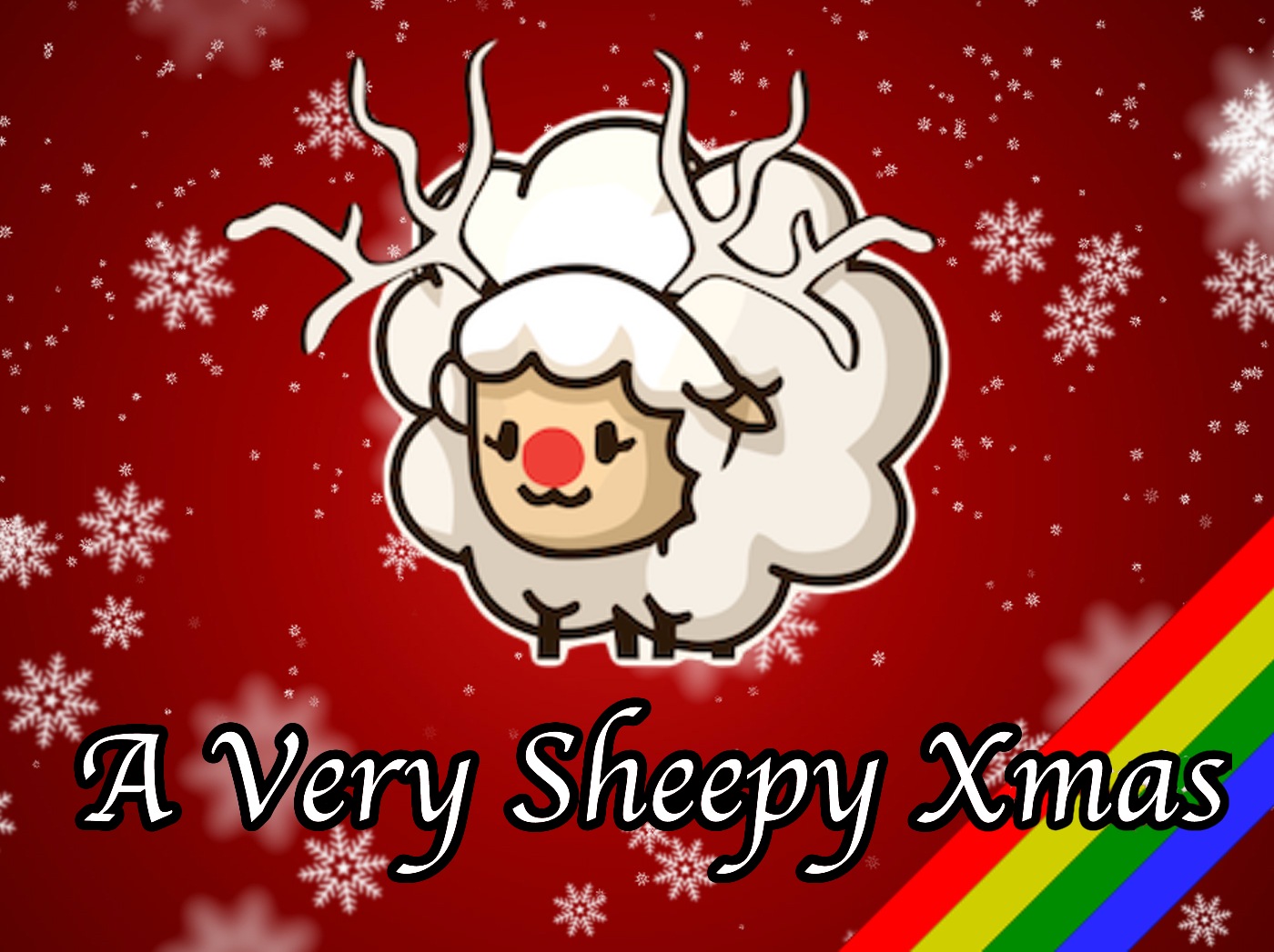 A Very Sheepy Xmas (ZX Spectrum) by Quantum Sheep