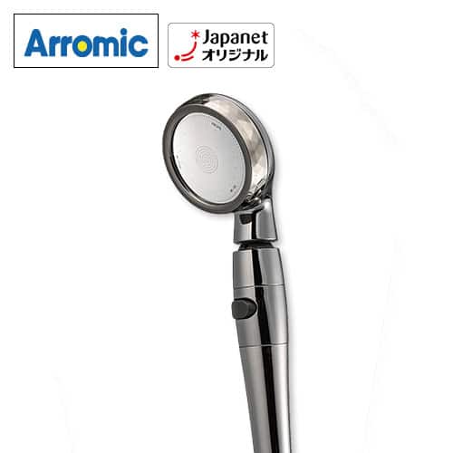 アラミック シャワーヘッド 【新品同様】シルキーファインバブル