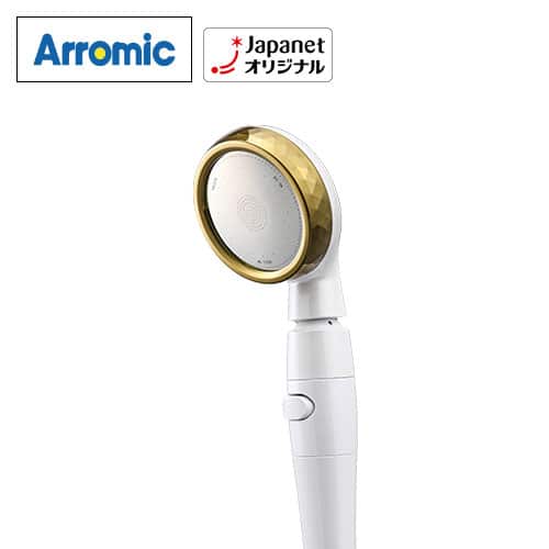 アラミック シャワーヘッド 【美品】シルキーファインバブルシャワー