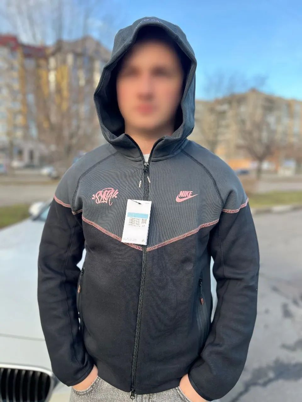 Casaco Nike Tech Fleece Syna - Central Cee Tam: L - Roupas