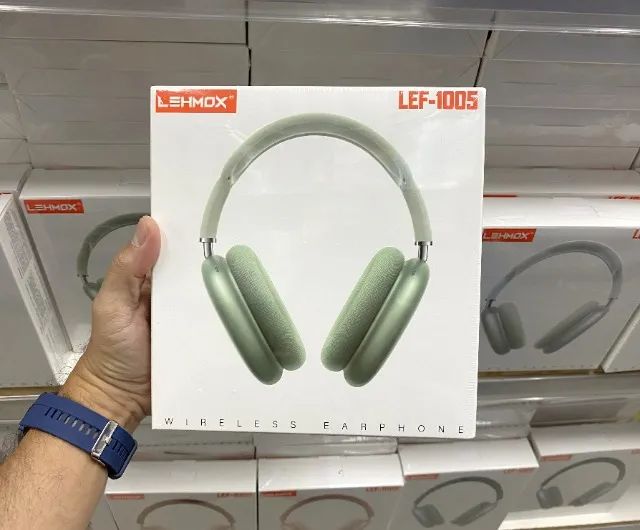 Fone de Ouvido Bluetooth 5.0, SD/FM Lehmox LEF-1005 - Fones de