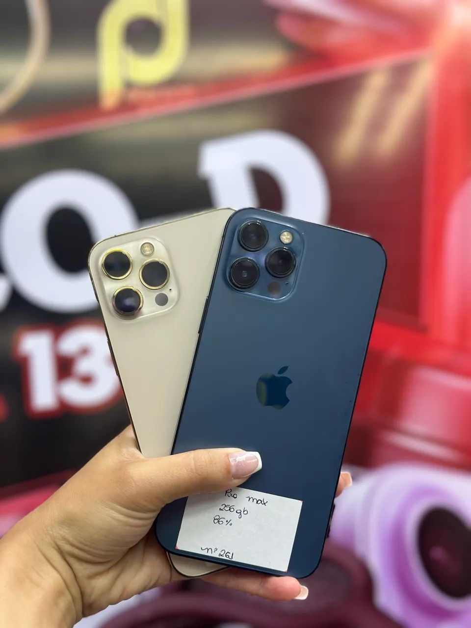 IPHONE 12 PRO MAX 256GB - SEMINOVO - Celulares e Smartphones