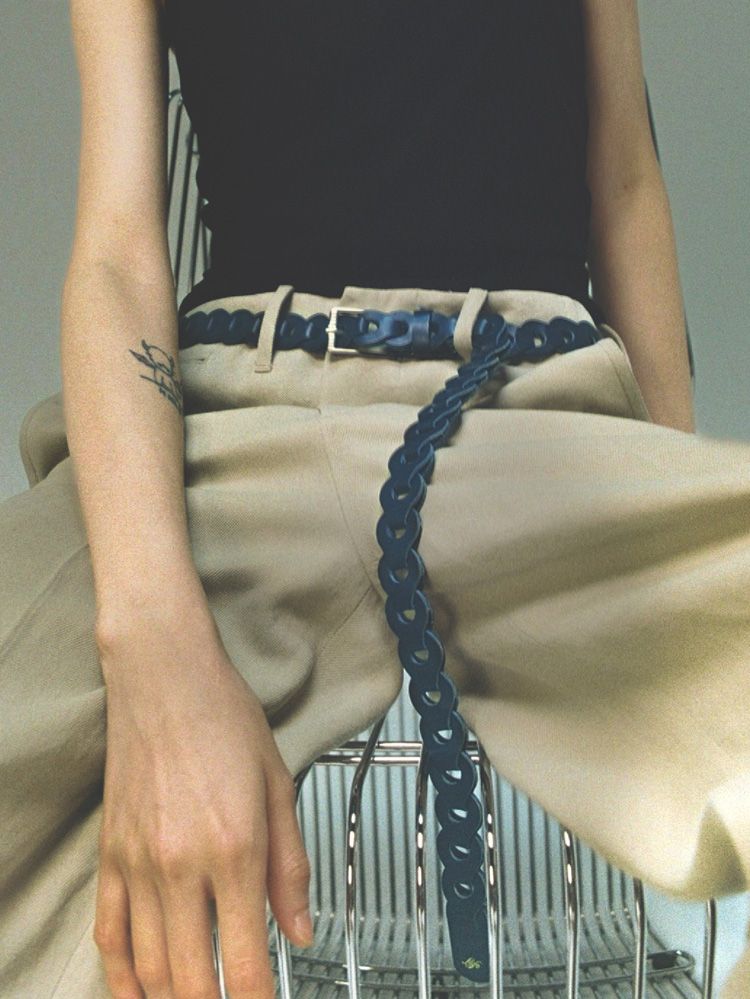 Llife LEATHER CHAIN BELT / 商品詳細ページ / LIDNM / Llife ONLINE