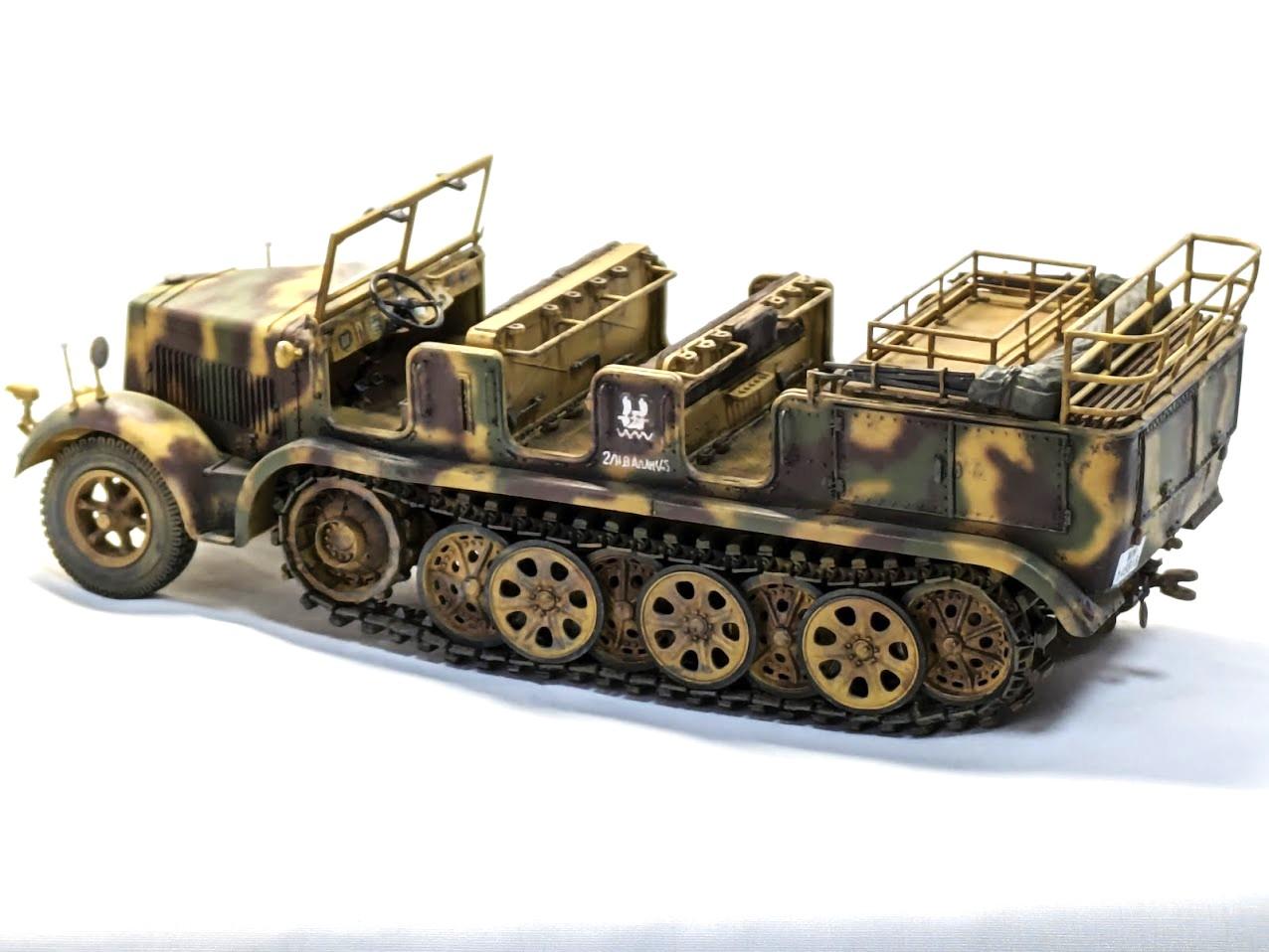 1/35 ドイツ軍 8ton ハーフトラック Sd.Kfz.7｜ミリタリー・AFV