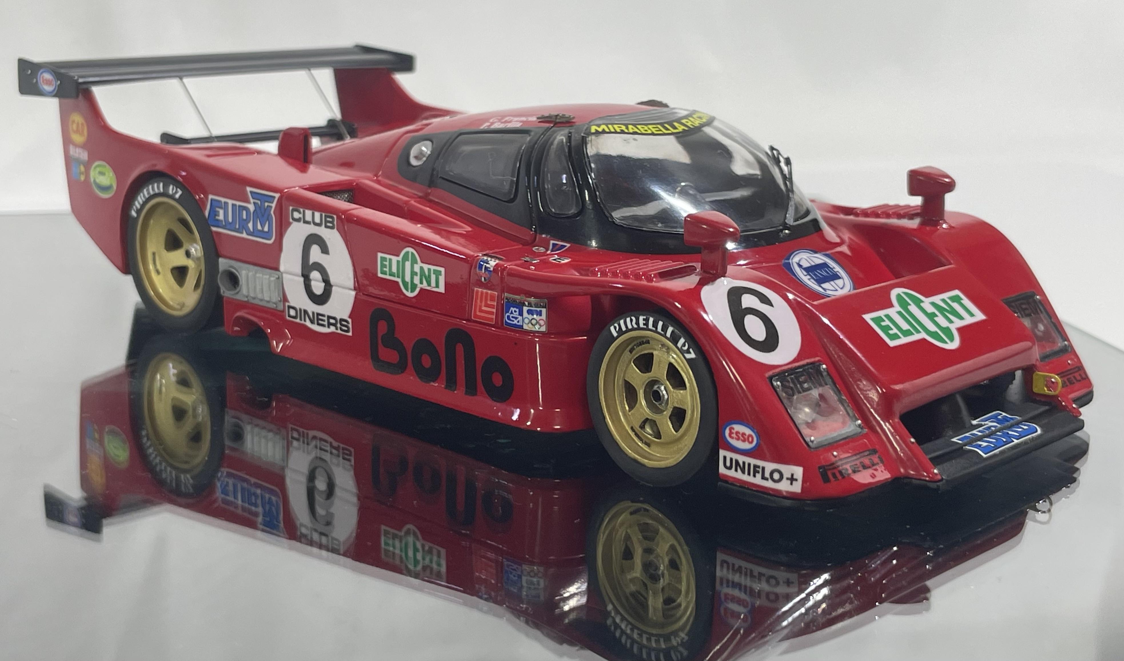 ITALERI 1/24 Lancia LC2 SPA Francorchamps 1000Km 1983 #6｜車・AUTO