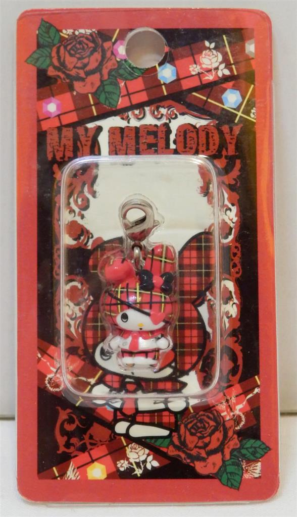 匿名発送】レア マイメロディ パンク ファスナーマスコット