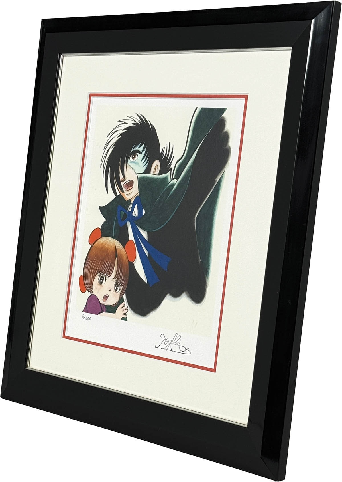 2008] 手塚治虫 カラー複製イラスト「ブラックジャックアンドピノコ」