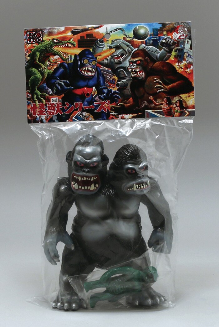 HS キングゴリラ獣 ポスターカラー 黒成型(1点もの)