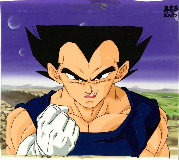 j*い様 ドラゴンボール セル画 原画 フリーザ ベジータ当時品 j*い様