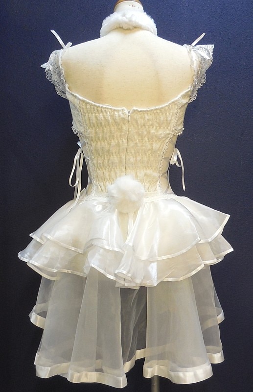 1/Malymoon/ベルチュールツイードバニー/ホワイト/女性用S/Mサイズ