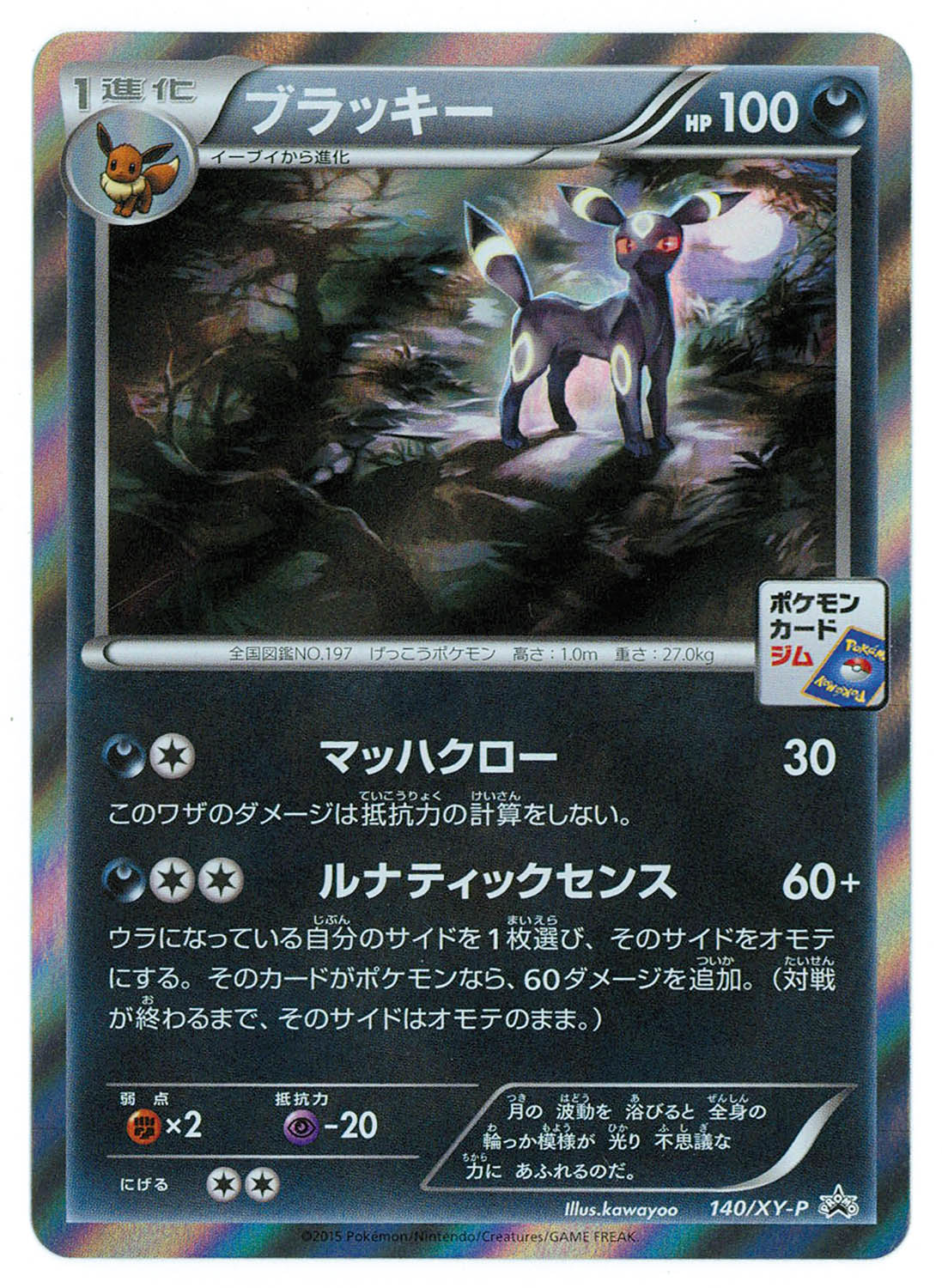 PSA10 ブラッキー ダークラッシュ プロモ 2011 115 33 PSA10