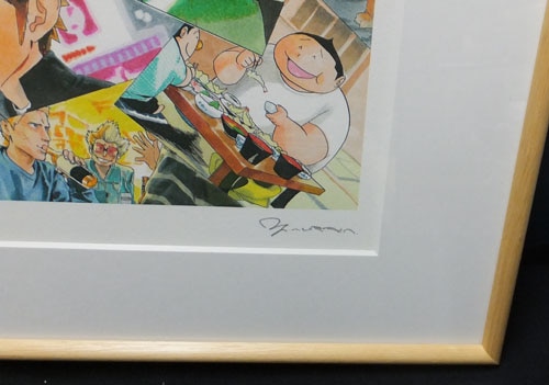 村田雄介 直筆サイン入りカラー複製イラスト「アイシールド21」