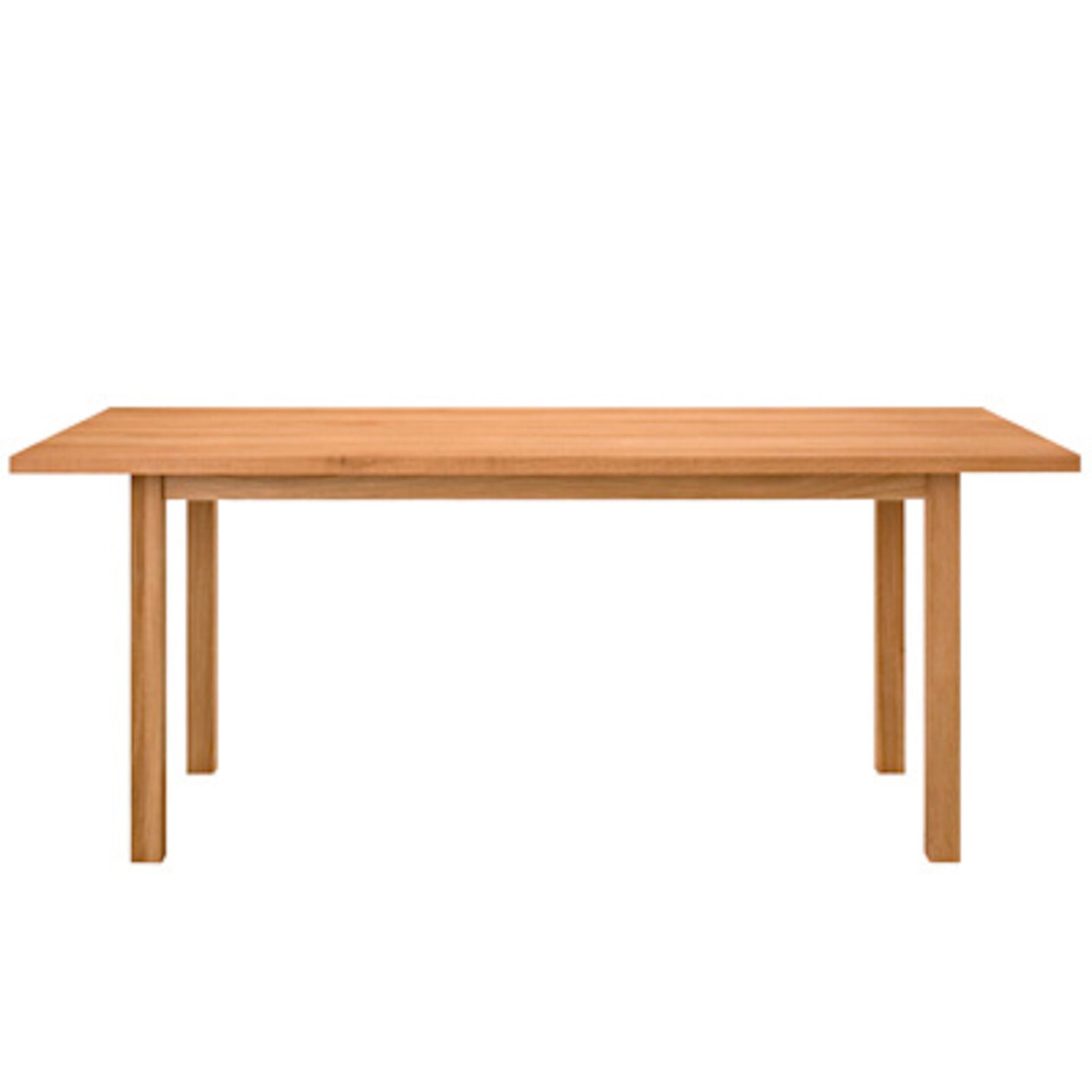 無印良品 オーク無垢材ダイニングテーブル・長方形2 - 通販 | 家具と