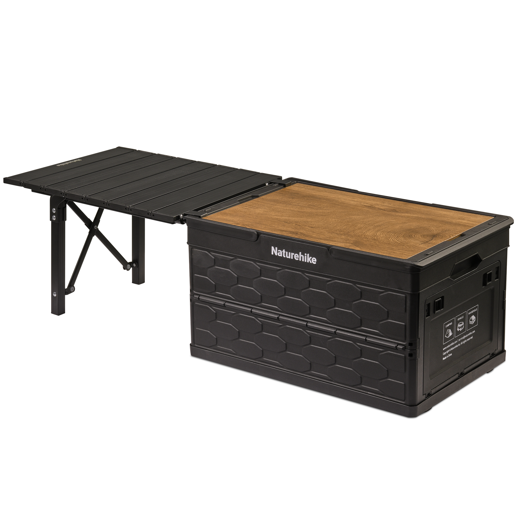 Naturehike Lispace アウトドアテーブル 収納ボックス 重量約4.1kg