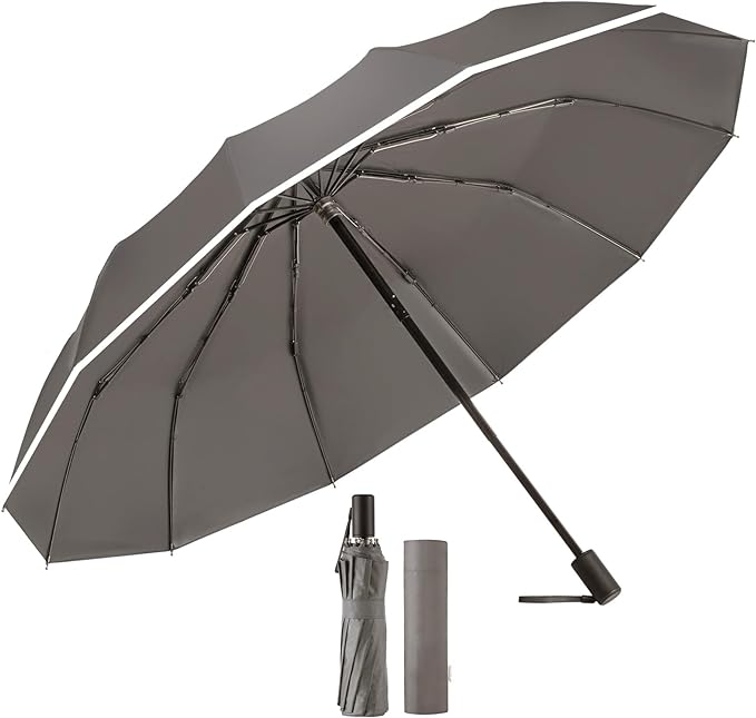 折りたたみ傘 ワンタッチ自動開閉 晴雨兼用 -KONCIWA