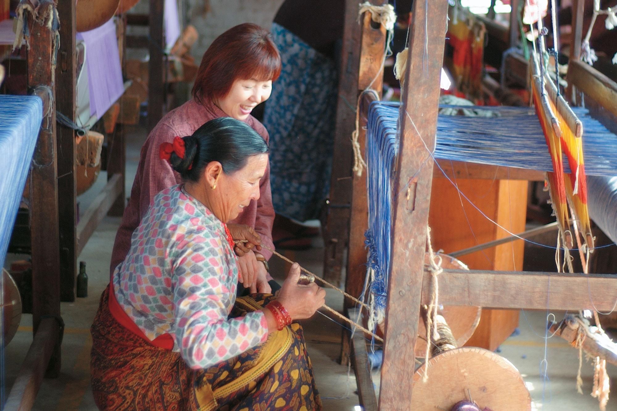 竹布パンツ - ネパリ・バザーロの通販ショップ「ベルダ」人と人を