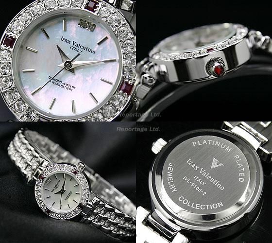 Izax Valentino】アイザック バレンチノ 天然ダイヤ&ルビー 宝石鑑別