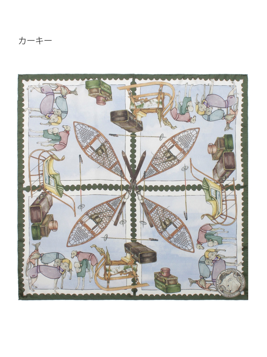 スカーフ】スウォッシュロンドン (SWASH LONDON) Excursionシルク