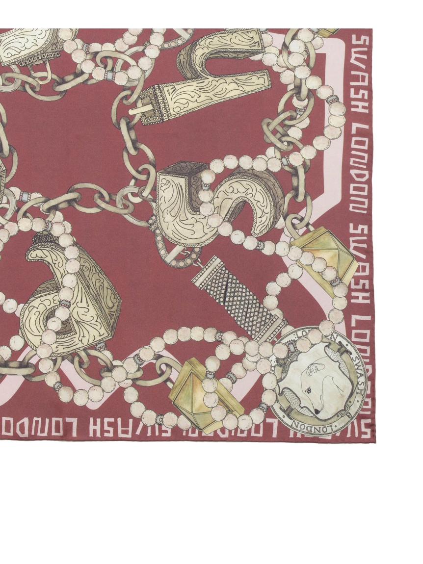 スカーフ】スウォッシュロンドン (SWASH LONDON) Canopy シルク