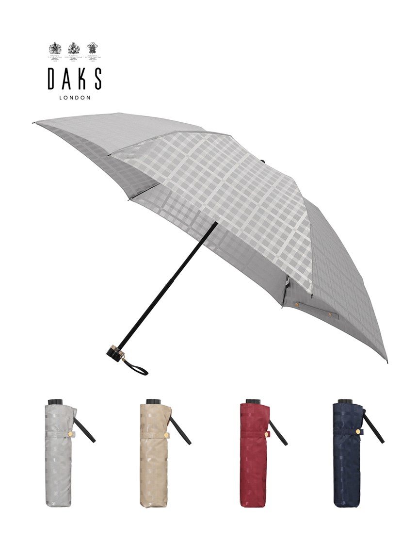 雨傘】ダックス (DAKS) チェック 折りたたみ傘【公式ムーンバット