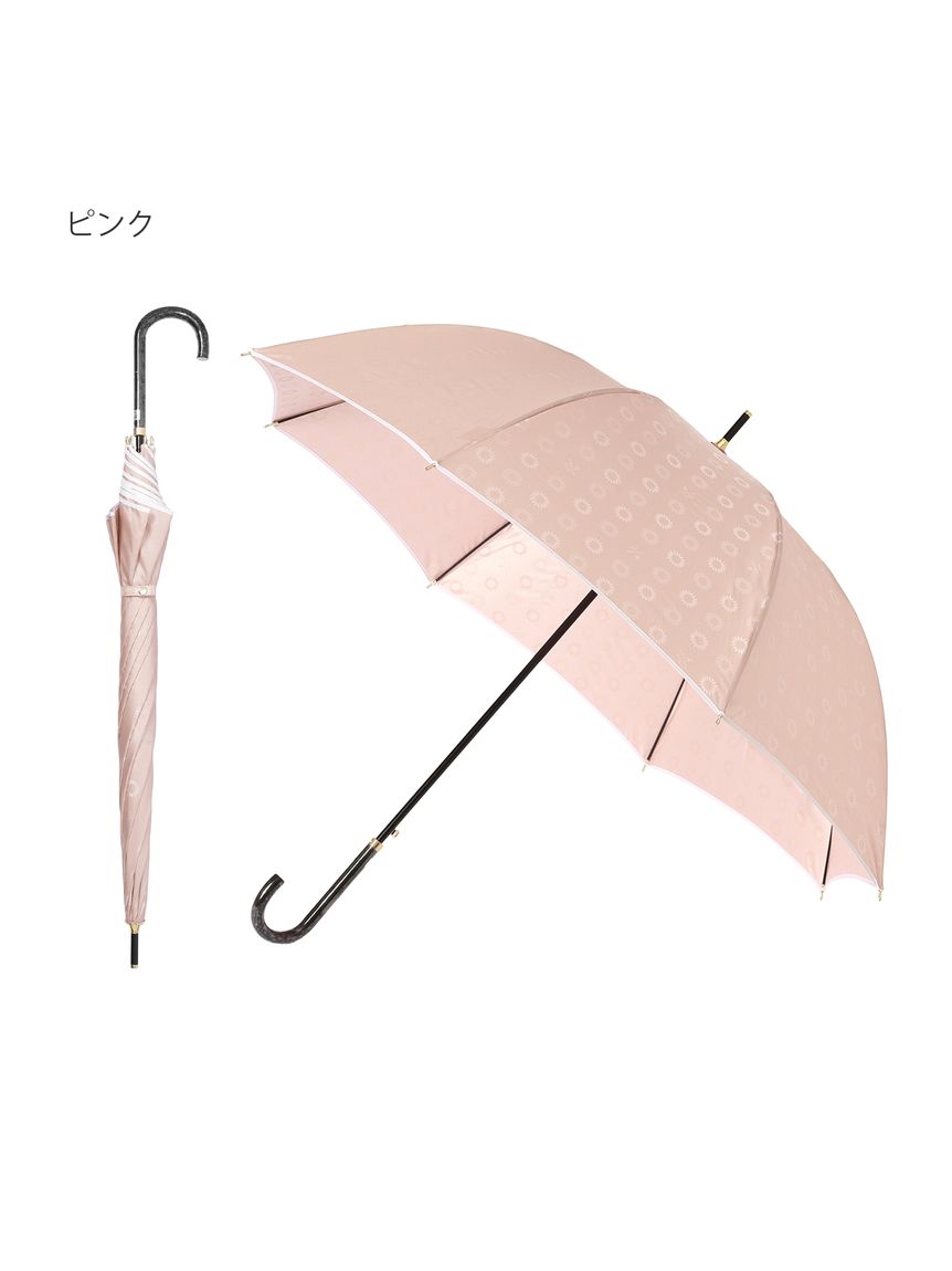 雨傘】ランバン オン ブルー (LANVIN en Bleu) ジャガードパイピング