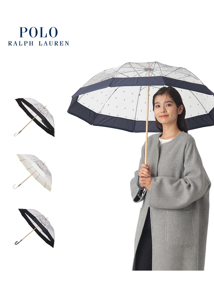 雨傘】ポロ ラルフ ローレン (POLO RALPH LAUREN) ビニール傘 バイ