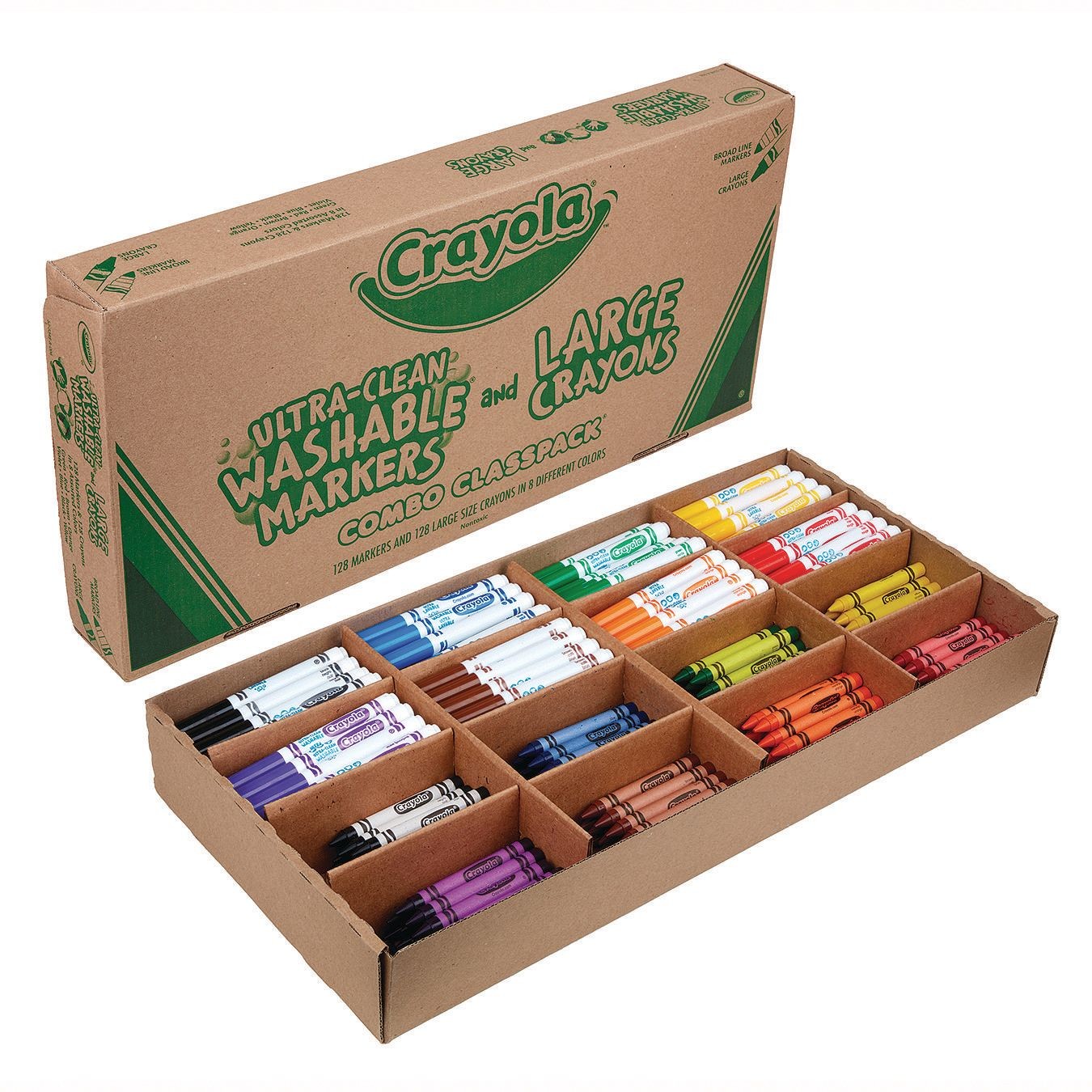 Buy Crayola® Combo Classpack®, Washable Broad Line Markers & Large