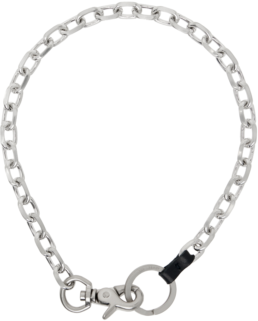 OUR LEGACY: Silver Ladon Necklace | SSENSE