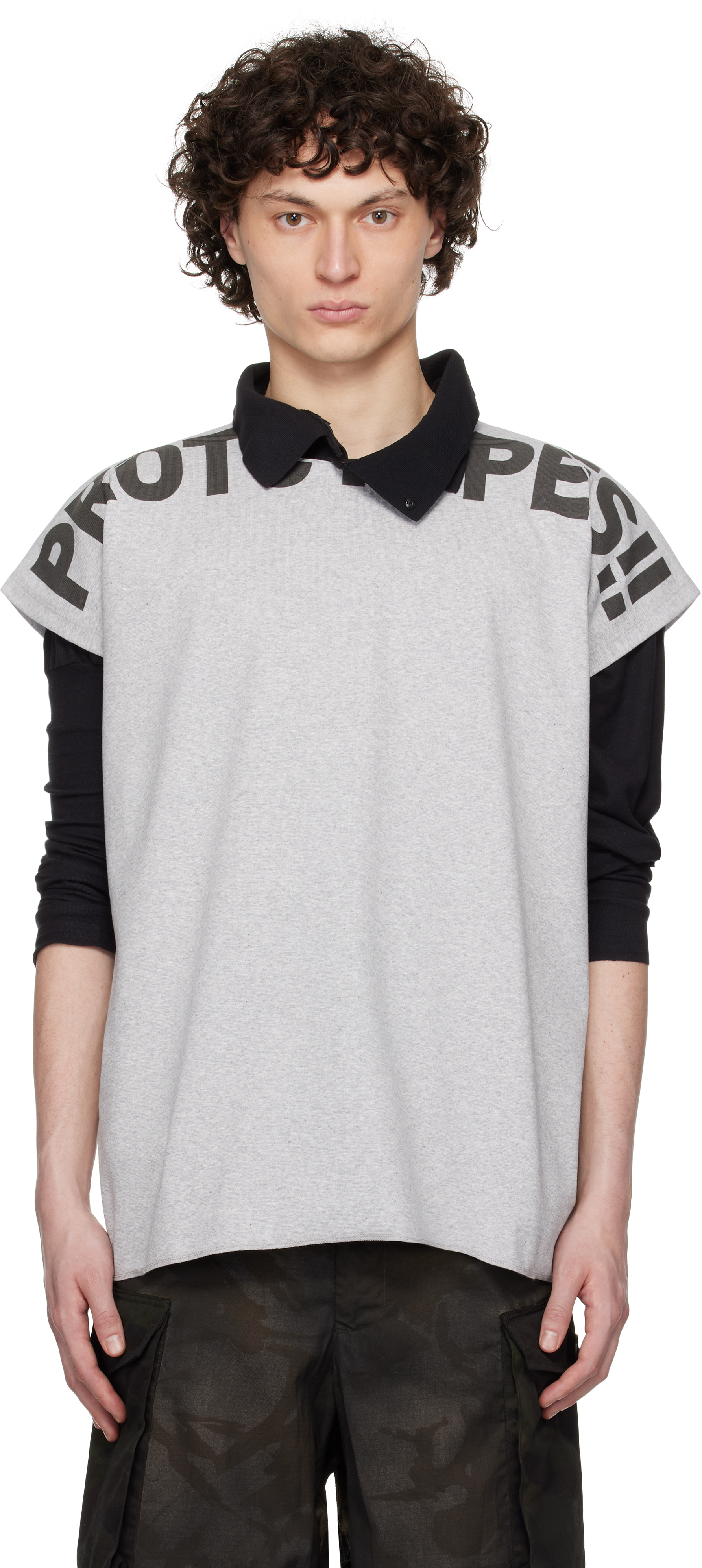 Prototypesのグレー Waffle Muscle Tシャツがセール中