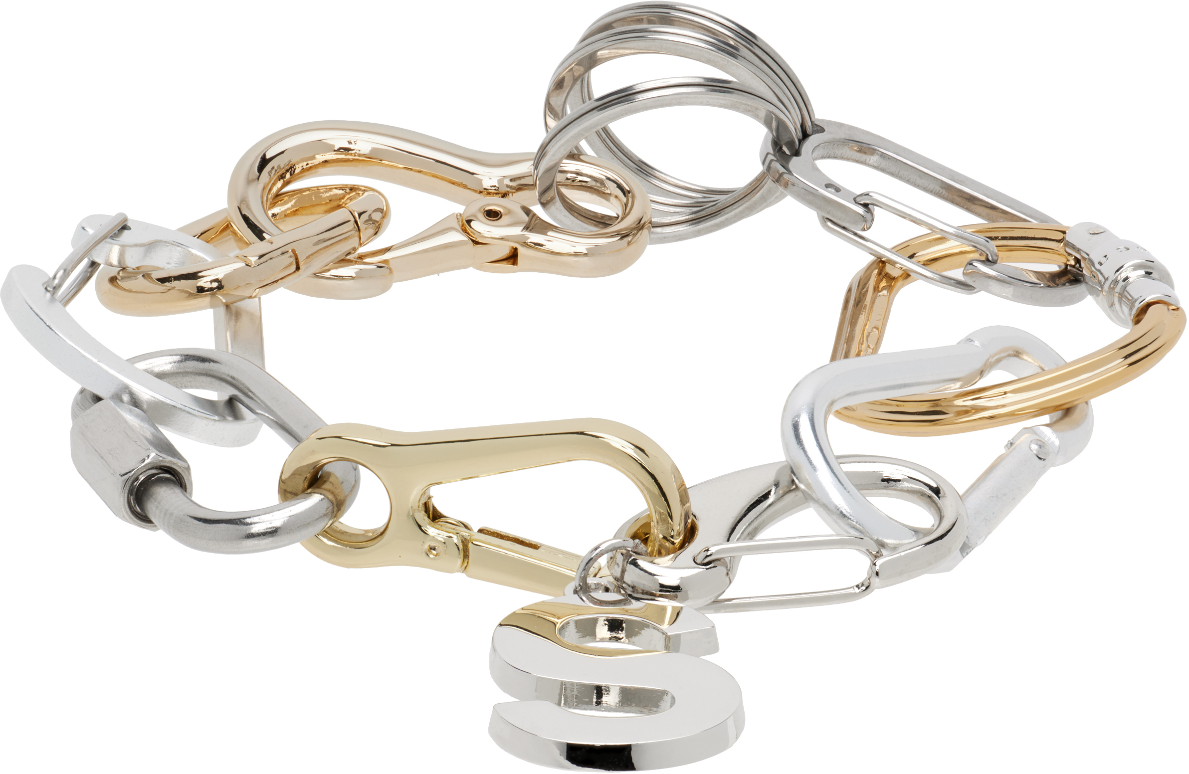 sacaiのカラビナ チェーンブレスレットがセール中