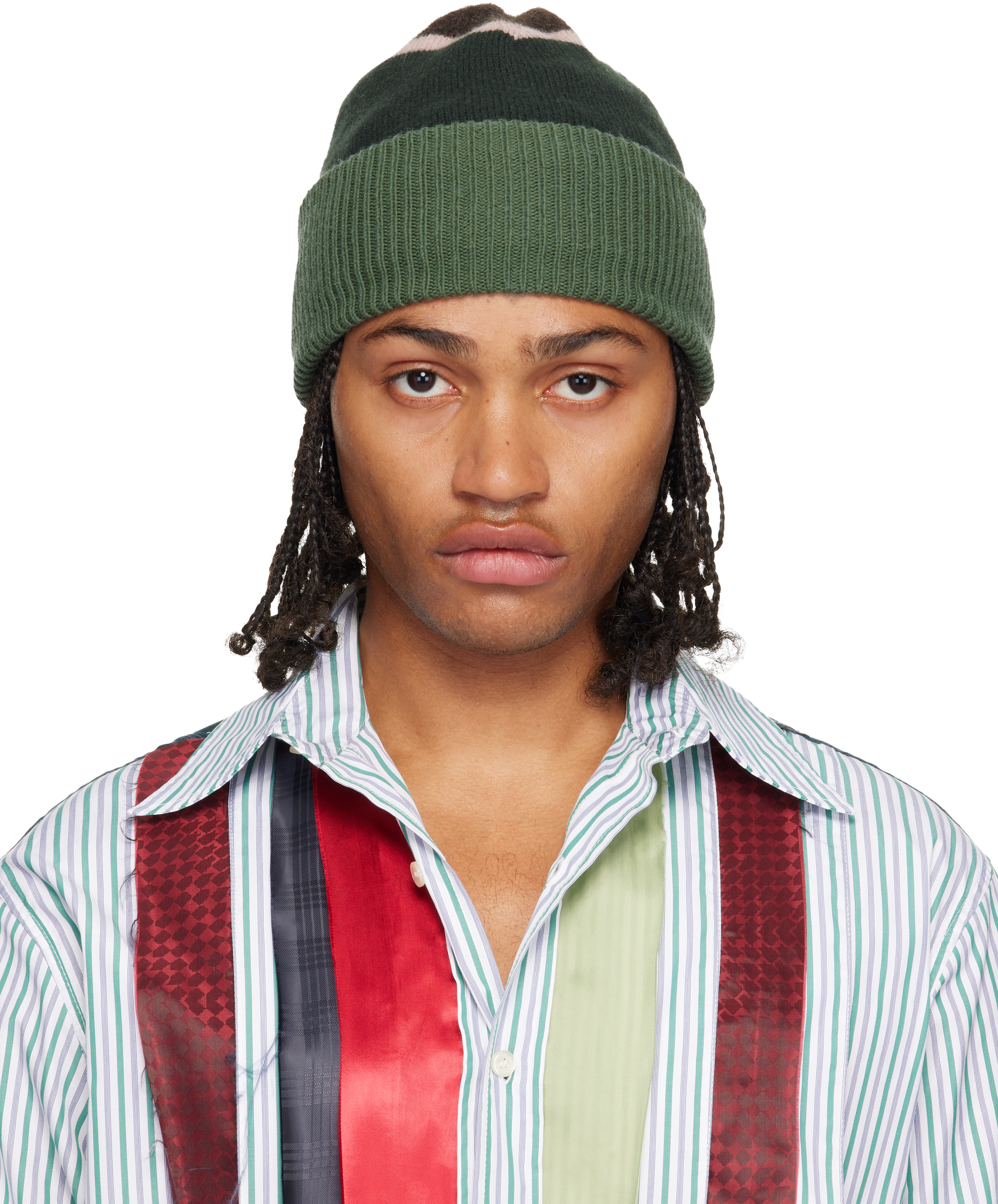 Edward Cumingのグリーン Top-View ビーニーがセール中