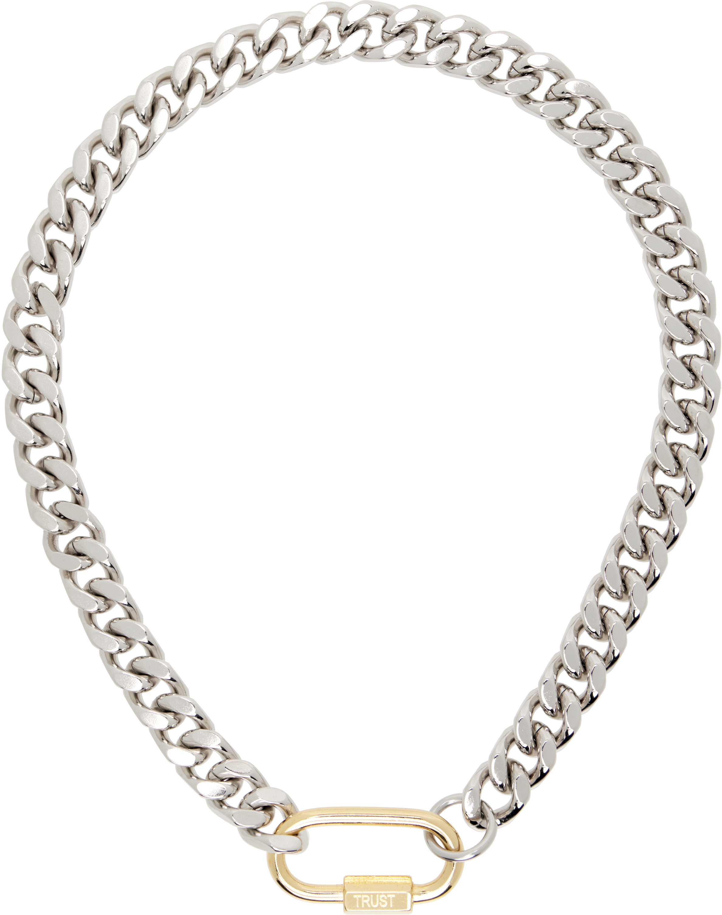 IN GOLD WE TRUST PARISのカーブチェーン ネックレスがセール中